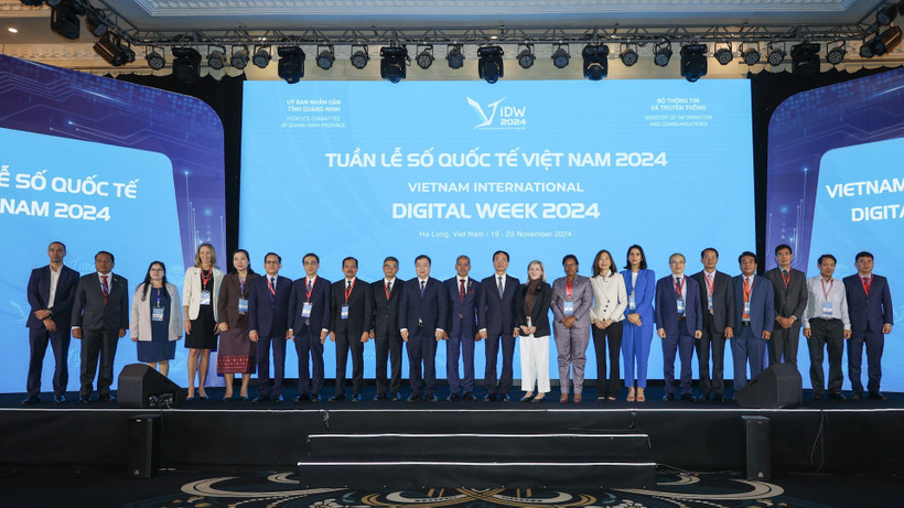 Delegates at the Vietnam International Digital Week 2024. (Photo: VietnamPlus)