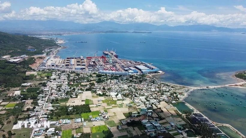 A view of the Van Phong economic zone in Khanh Hoa province. (Photo: VNA)