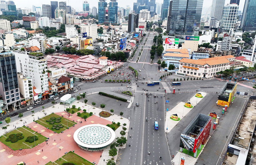 A view of Ho Chi Minh City (Photo: VNA)
