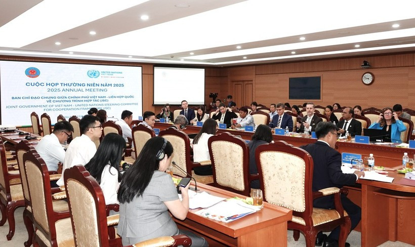 At the Vietnam–UN Joint Steering Committee's recent annual session (Photo: VNA)