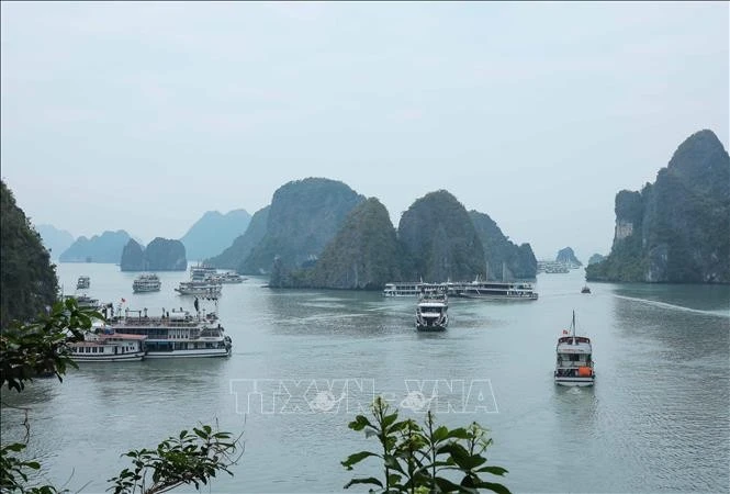 Ha Long Bay in the northeastern province of Quang Ninh. (Photo: VNA)