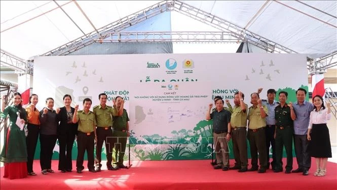 Participants at the launch ceremony (Photo: VNA)