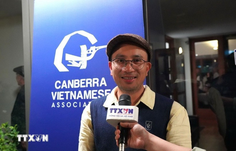 Harry Hoang, State Chapter President of the Vietnam-Australia Scholars and Experts Association (VASEA) and President of the Vietnamese Business Association in Canberra. (Photo: VNA)