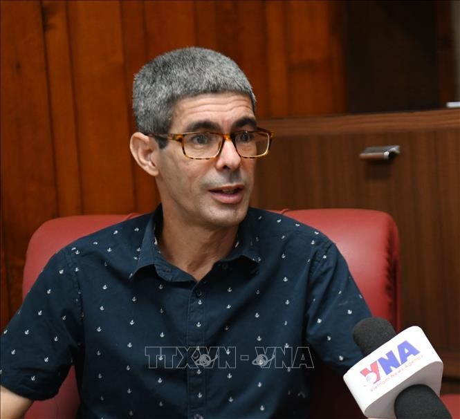 Director General of Cuba’s National News Agency ACN Norland Rosendo González (Photo: VNA)