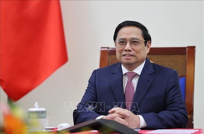 Prime Minister Pham Minh Chinh (Photo: VNA)