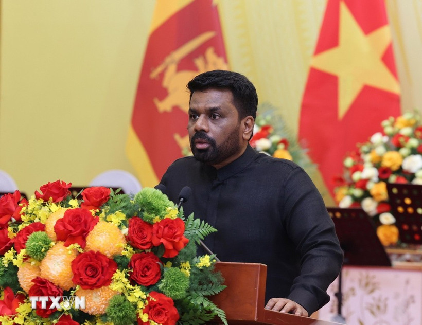 Sri Lankan President Anura Kumara Dissanayaka (Photo: VNA)