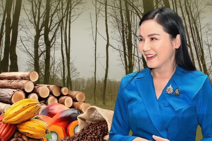 Thai Minister of Agriculture and Cooperatives Narumon Pinyosinwat (Photo: PRD)