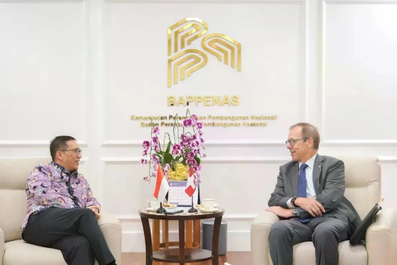 The Indonesian and Swiss governments held a soft launch of the 2025–2028 Indonesia–Switzerland Development Cooperation Program in Jakarta on April 16. (Photo: ANTARA)