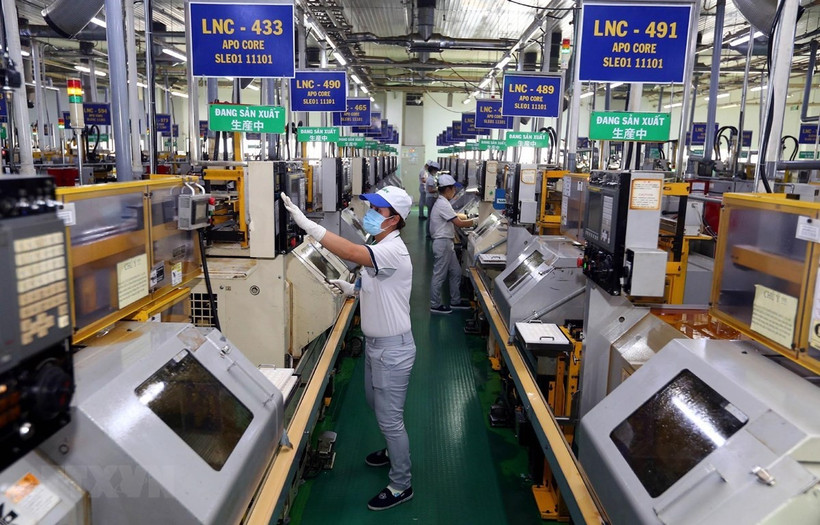 A Japanese-invested factory in Tan Thuan Export Processing Zone, Ho Chi Minh City. (Photo: VNA)