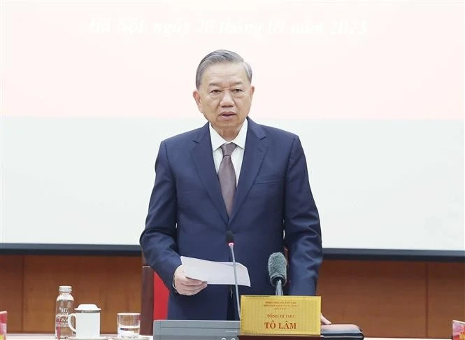 Party General Secretary To Lam (Photo: VNA)