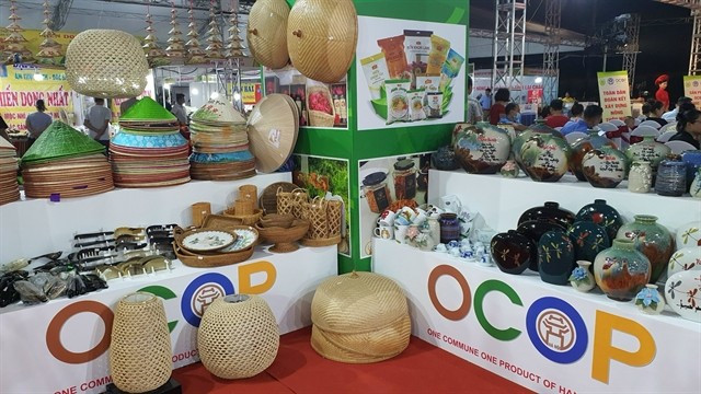 OCOP products from Hanoi, V ietnam now has 16,855 certified OCOP products rated three stars or higher. (Photo chinhphu.vn )