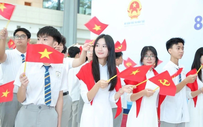 At the 2025-2026 school year opening ceremony (Photo: VNA)