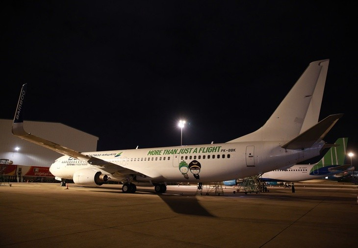 Bamboo Airways has received a Boeing 737-900ER under a wet lease agreement with an Indonesian partner. - Illustrative image (Photo: tuoitre.vn)