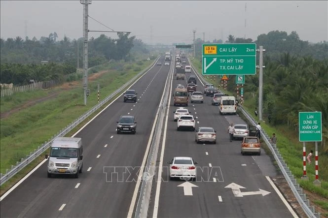 A section of the Trung Luong-My Thuan Expressway (Photo: VNA)