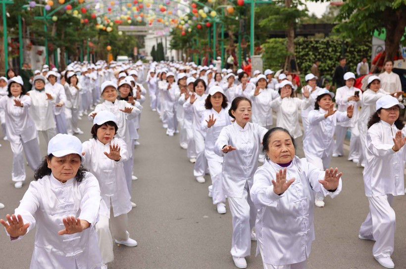 Vietnam officially entered the ageing population phase in 2011. (Photo: VNA)