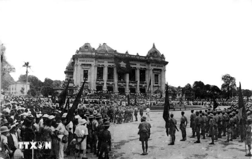 The August Revolution opens a new era in Vietnam, an era in which the Vietnamese people are masters of the country and their own destiny. (Photo published by VNA)