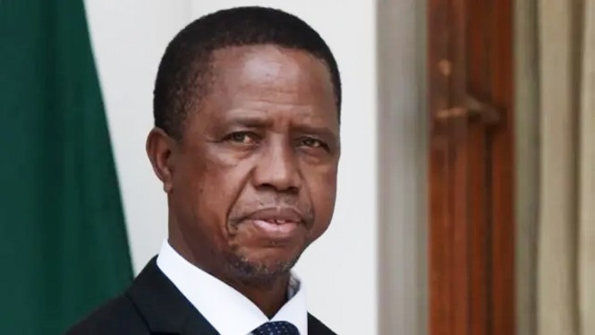Former Zambian President Edgar Lungu (Photo: trendsnafrica.com) 