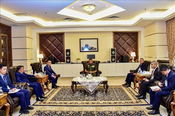 At the GBC's Secretariat meeting (Photo: Xinhua/VNA)