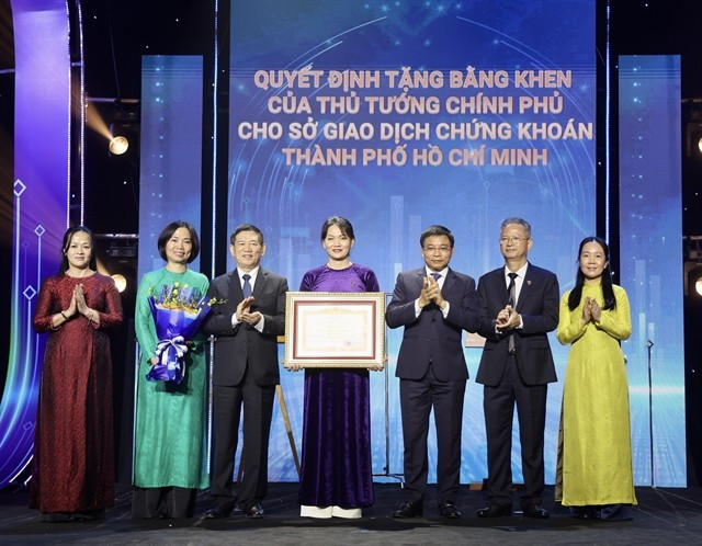 The Exchange Tower in HCM City. (Photo: VNA)