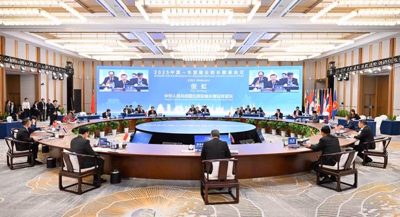 A view of the 2025 China-ASEAN Ministerial Roundtable on Construction, in Guilin, Guangxi province, China. (Photo: The Ministry of Construction)