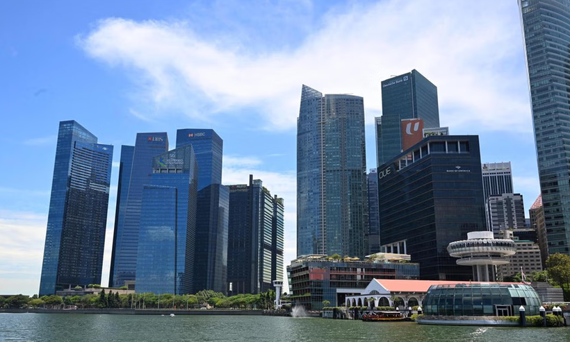 More than two-thirds of the respondents in the AmCham survey flag potential reciprocal tariffs on countries taxing US imports as the biggest concern for their business. (Photo: The Straits Times) 