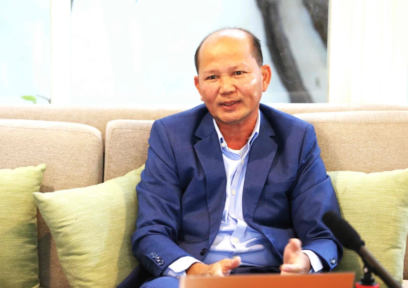 Uch Leang, Acting Director of the Department of Asian, African, and Middle-East Studies under the International Relations Institute of Cambodia at the Royal Academy of Cambodia (RAC). (Photo: VNA)