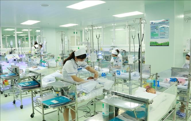 At the neonatal centre of Children’s Hospital No. 1 in Ho Chi Minh City. (Photo: VNA)