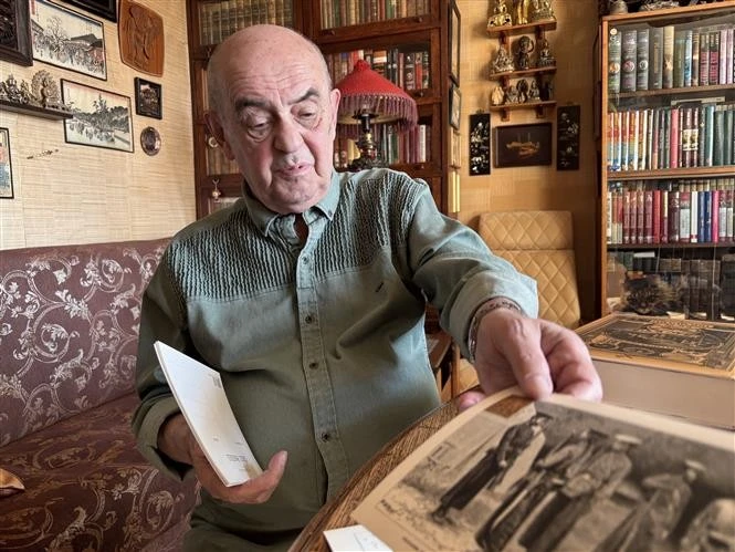 Russian journalist Aleksey Sunnerberg (Photo: VNA)