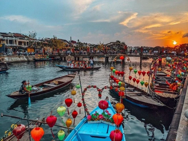 Hoi An city in the central province of Quang Nam. (Photo: VNA)