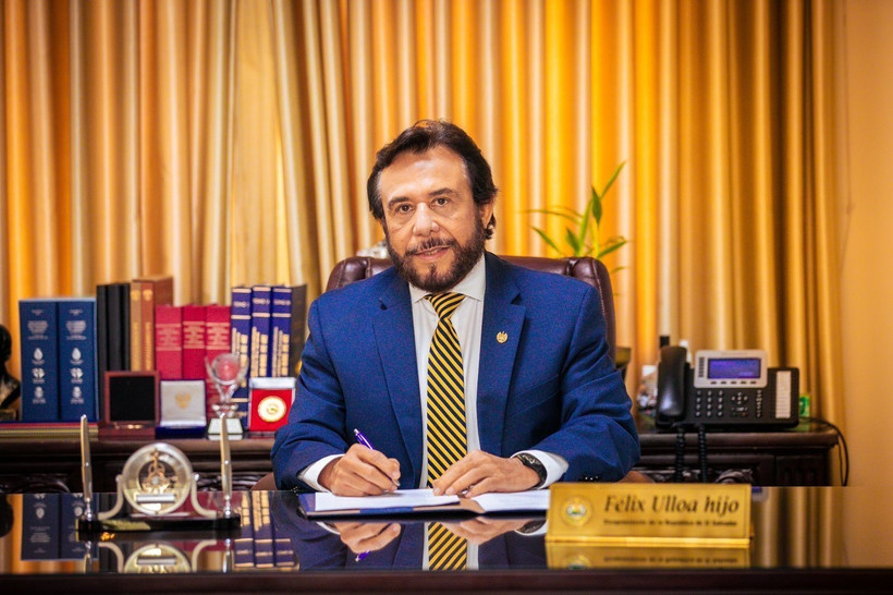 Vice President of El Salvador Félix Ulloa (Photo: VNA)