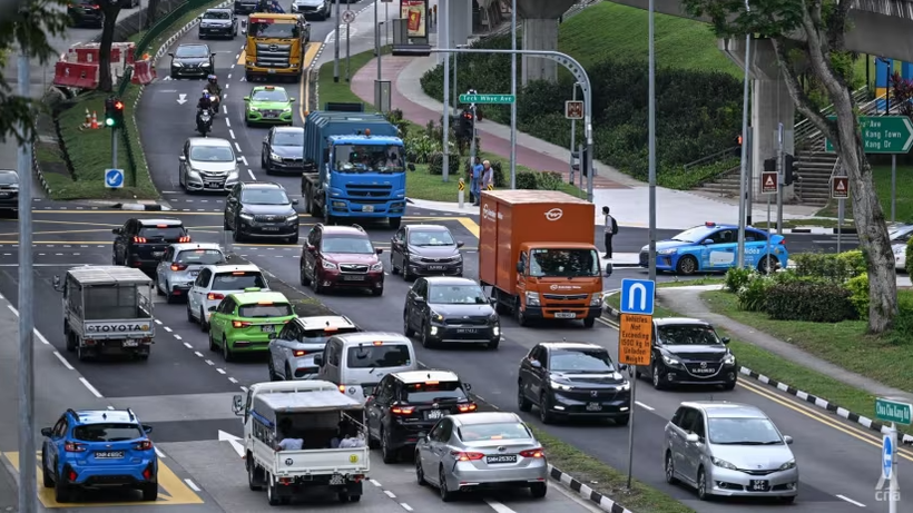 A view of traffic in Singapore. (File photo: CNA/Lan Yu)