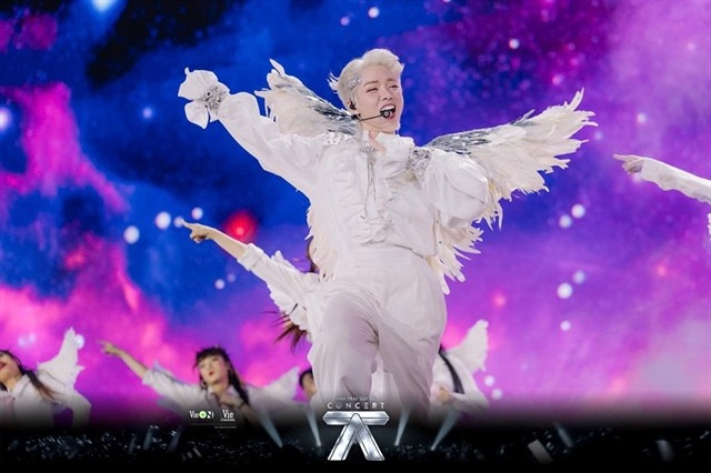 Duc Phuc will represent Vietnam at the Intervision 2025 international music competition. ( Photos courtesy of baovanhoa.vn)