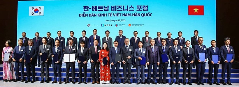 At the MoU signing ceremony between CMC and Samsung C&T (Photo: CMC)