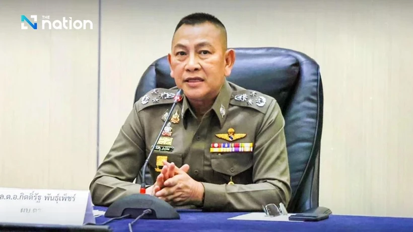 Chief of the Royal Thai Police Pol Gen Kitrat Phanphet (Photo: nationthailand.com)