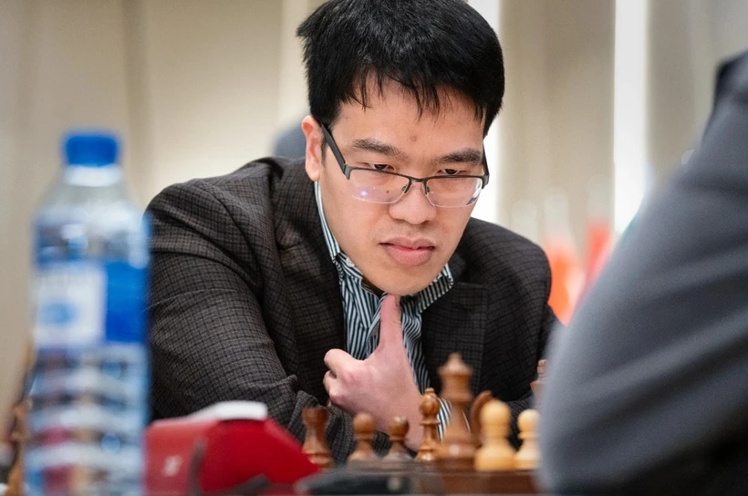 Vietnamese Grandmaster Le Quang Liem is set to compete in the prestigious Prague International Chess Festival 2025 (Photo: thethaovanhoa.vn)