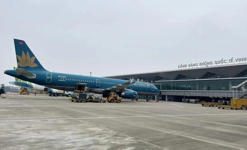 Vinh international airport. (Photo: VNA)