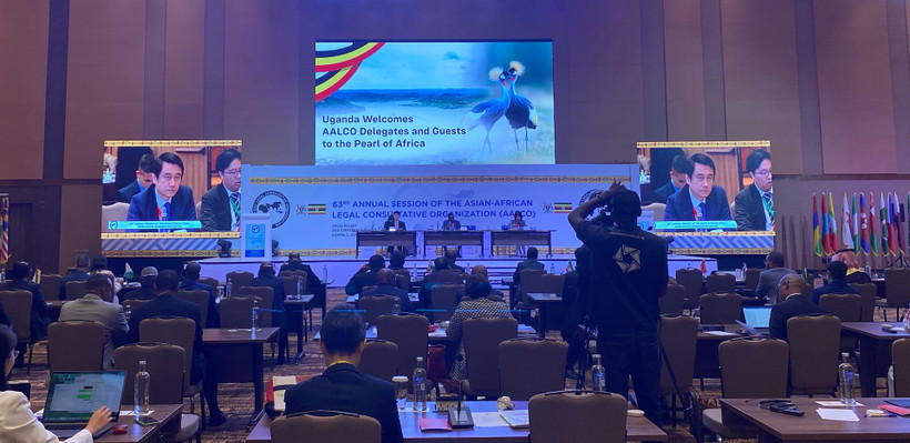 The 63rd session of the Asian–African Legal Consultative Organisation (AALCO) takes place in Kampala, Uganda, from September 8-10. (Photo: mofa.gov.vn)