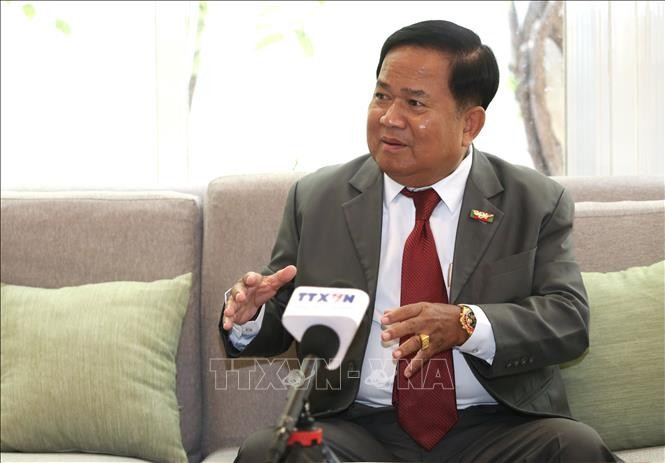 Cambodian journalist Khieu Kola (Photo: VNA)
