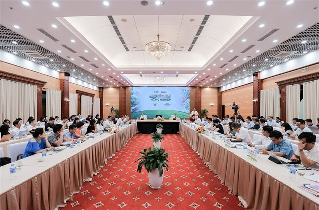 Participants at the 2025 agricultural forum. (Photo: VNA)