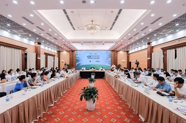 Participants at the 2025 agricultural forum. (Photo: VNA)