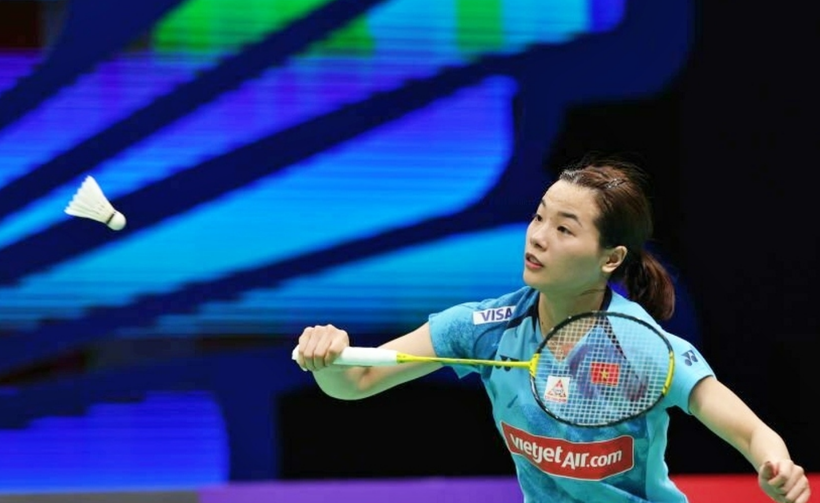 Nguyen Thuy Linh is one of the five Vietnamese athletes competing in the TotalEnergies BWF World Championships 2025 next month in France. (Photo: VBF)