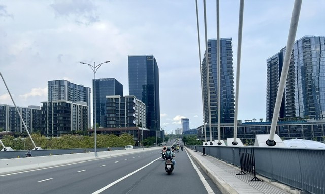 New real estate developments in Thu Duc city. (Photo: VNA) 