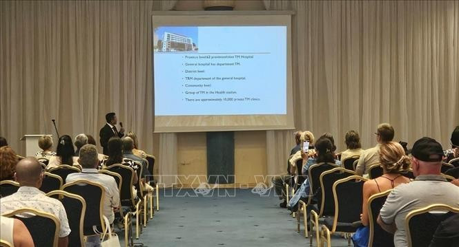 At the International Congress Biopharm Nonclinical Development, BioNCiD 2025, held on May 25-26 in the Cuban city of Varadero. (Photo: VNA)
