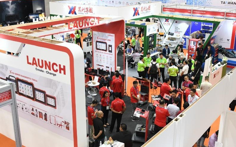 Automechanika Kuala Lumpur 2025 takes place from May 15-17, attracting 311 exhibitors from 21 countries and regions. (Photo: motor283.com)