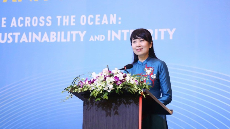 Assoc. Prof. Dr. Nguyen Thi Lan Anh, Vice President of the Diplomatic Academy of Vietnam (Photo: Vietnam Ministry of Foreign Affairs)