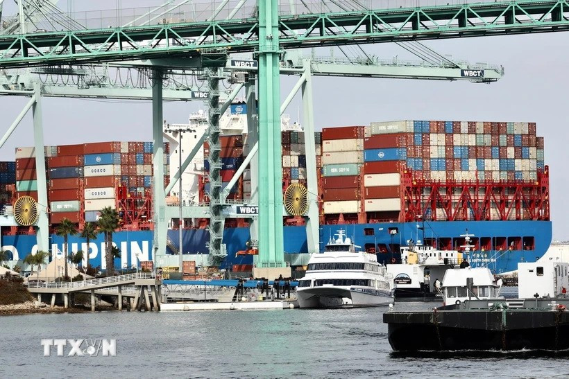 A port in California of the US (Photo: Xinhua/VNA)