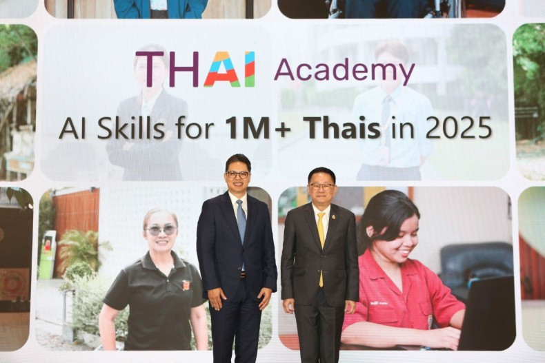 The THAI Academy programme aims equip over 1 million Thai people with artificial intelligence (AI) knowledge and skills. (Photo: bangkokpost.com)