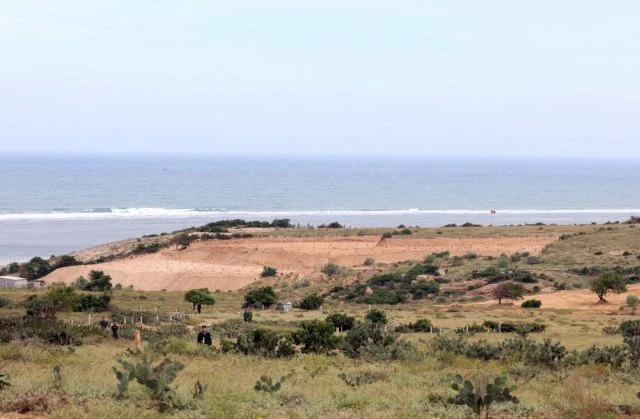 The area where the Ninh Thuan 1 Nuclear Power Plant will be built in Phuoc Dinh commune, Thuan Nam dstrict, Ninh Thuan province. (Photo: VNA)