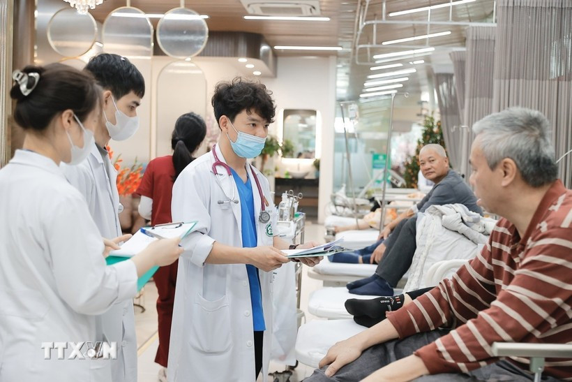 The Government will also prioritise an increase in the State budget for health care (Photo: VNA)