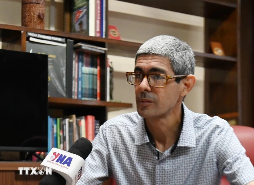Director of the Cuban News Agency (ACN) Norland Rosendo Gonzalez (Photo: VNA)